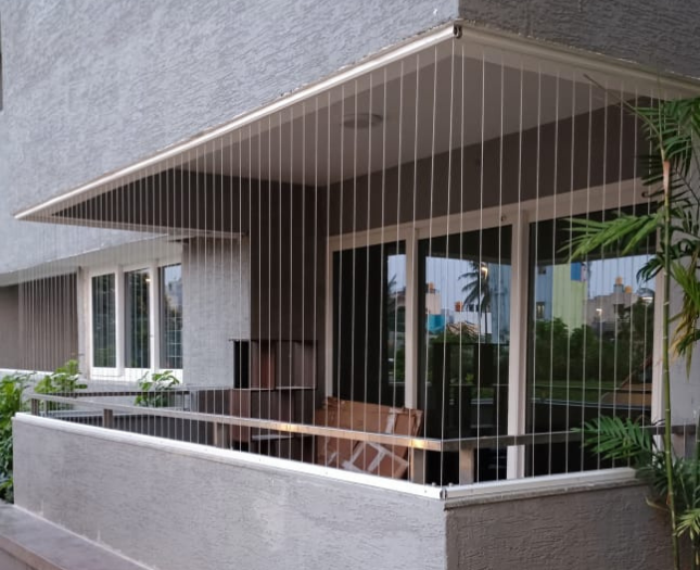 affordable invisible grills for balcony in hyderabad